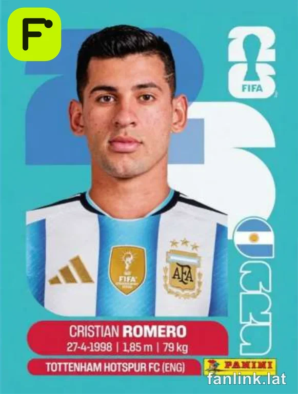 ARG 4 Cristian Romero