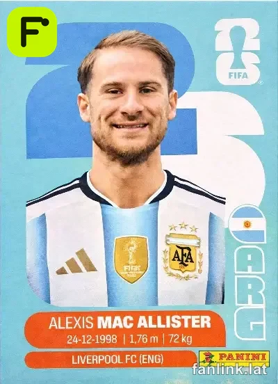 ARG 9 Alexis Mac Allister