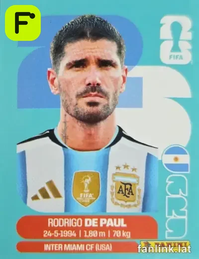 ARG 10 Rodrigo De Paul