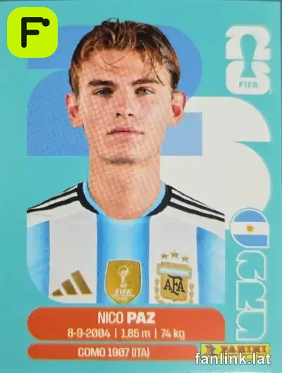 ARG 14 Nico Paz