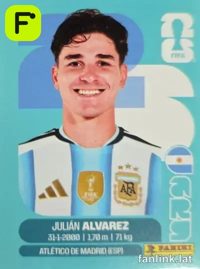 ARG 19 Julian Alvarez
