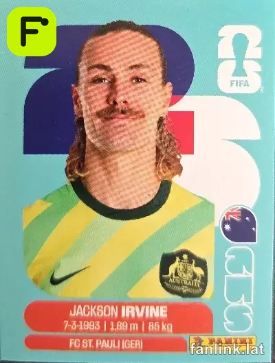 AUS 11 Jackson Irvine