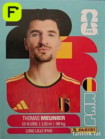 BEL 8 Thomas Meunier