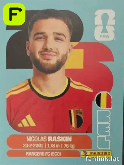 BEL 11 Nicolas Raskin