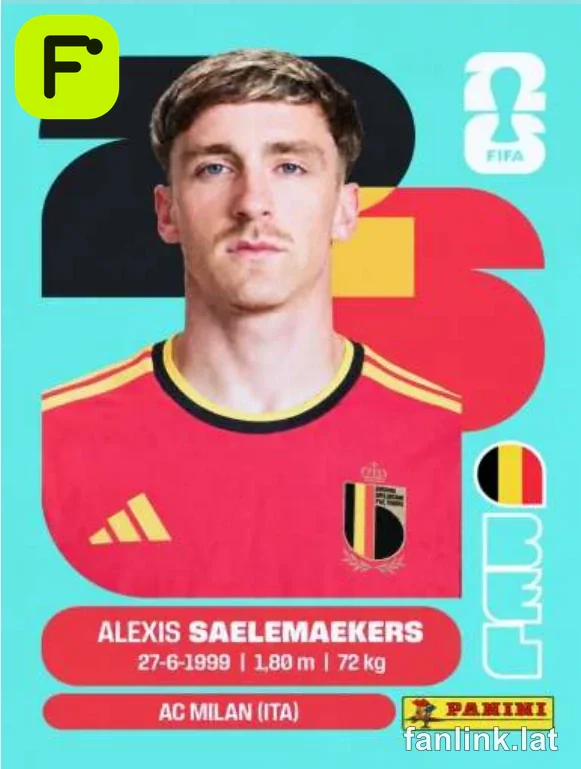 BEL 12 Alexis Saelemaekers