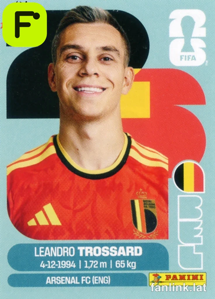 BEL 18 Leandro Trossard
