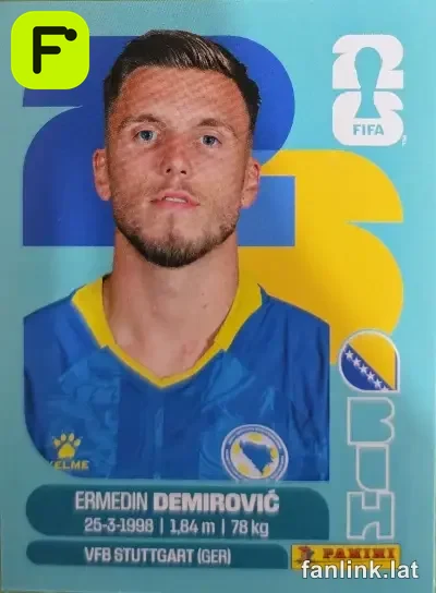 BIH 17 Ermedin Demirovic