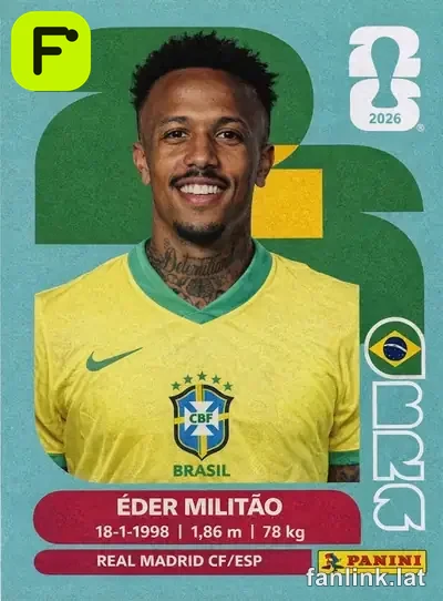 BRA 5 Éder Militão