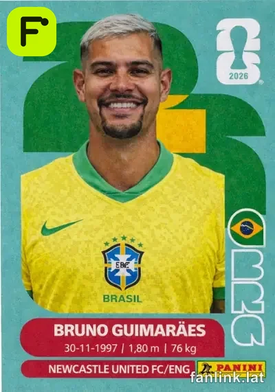 BRA 11 Bruno Guimarães