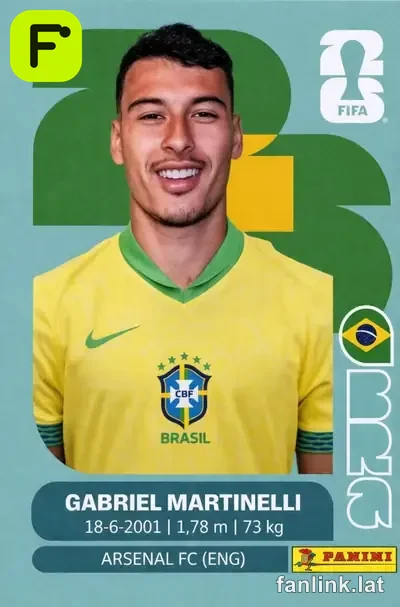 BRA 18 Gabriel Martinelli