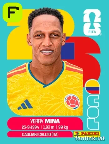 COL 5 Yerry Mina