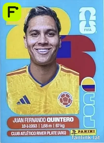 COL 15 Juan Fernando Quintero