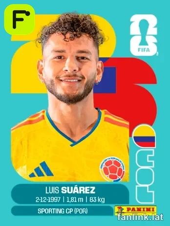 COL 19 Luis Suarez
