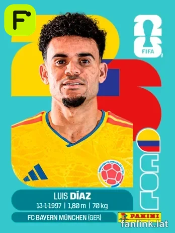 COL 20 Luis Diaz