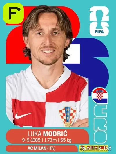 CRO 9 Luka Modrić