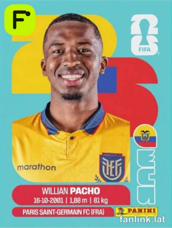 ECU 6 Willian Pacho