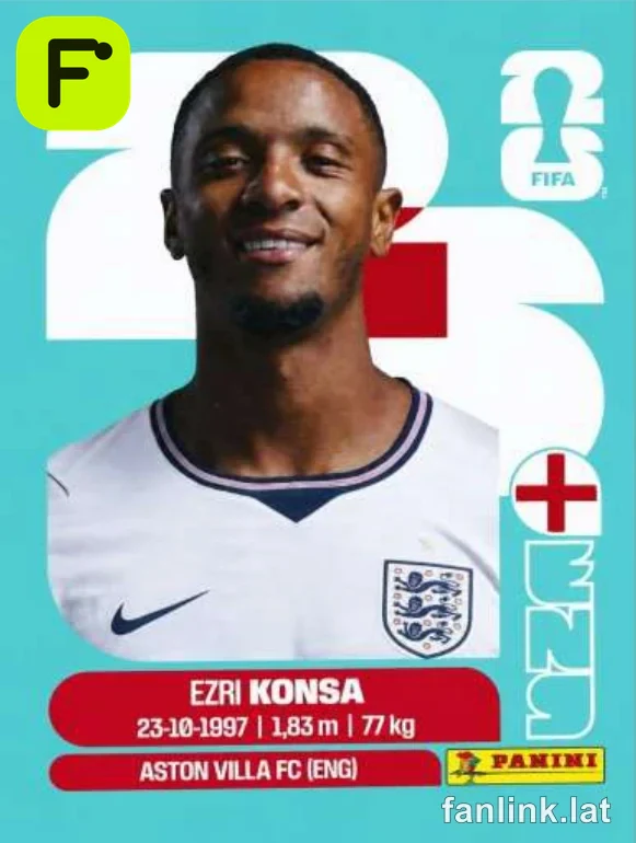 ENG 5 Ezri Konsa