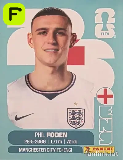 ENG 16 Phil Foden