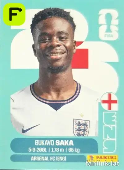ENG 17 Bukayo Saka
