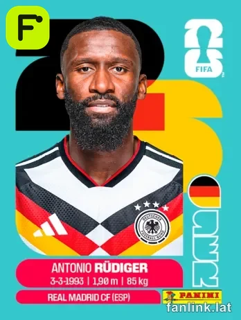 GER 6 Antonio Rüdiger