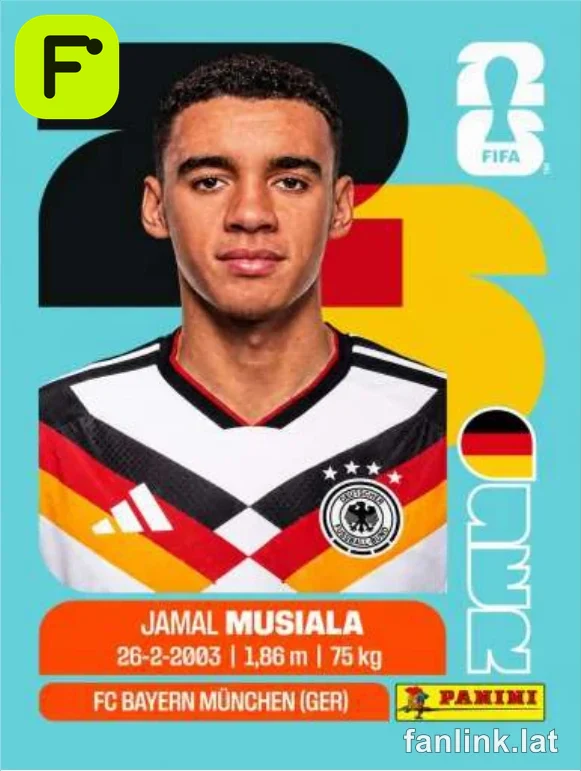 GER 15 Jamal Musiala