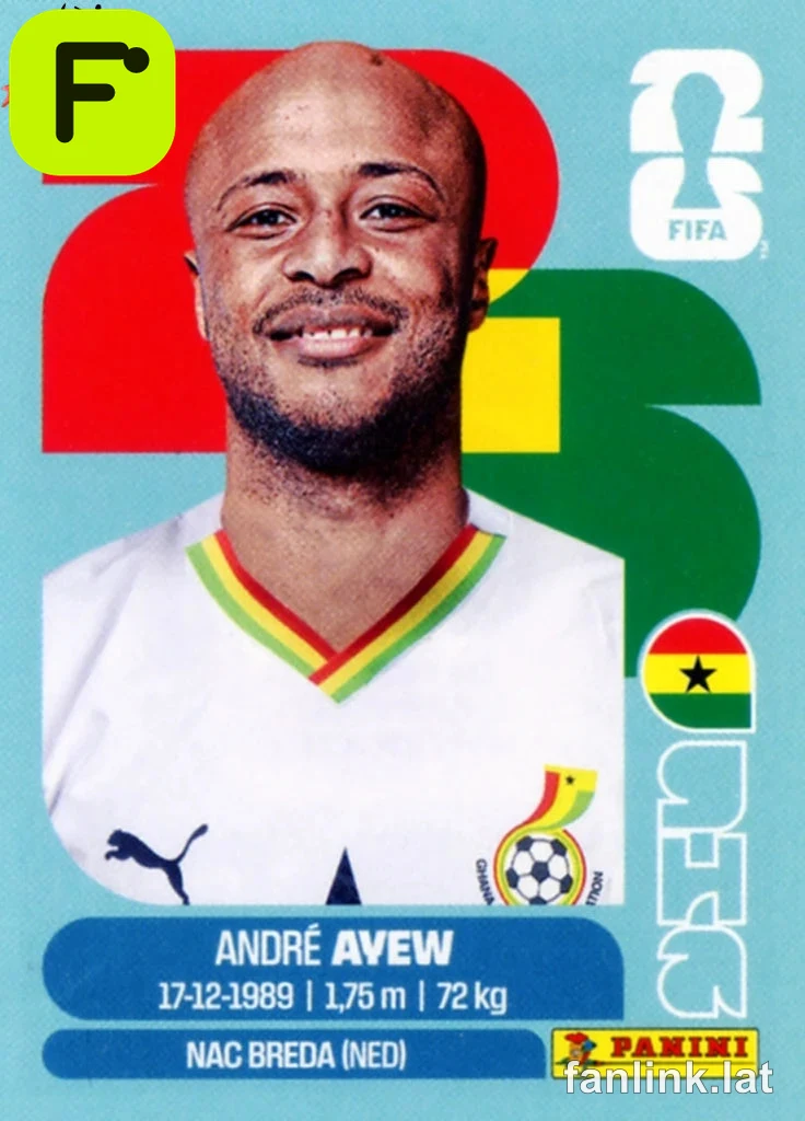 GHA 17 Andrew Ayew