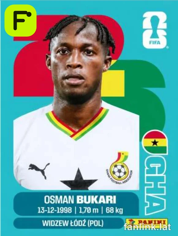 GHA 19 Osman Bukari