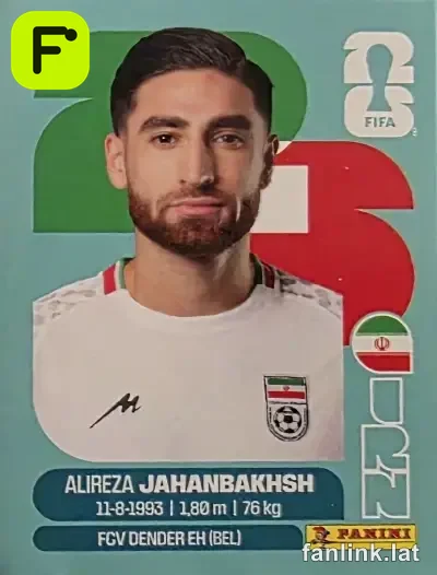 IRN 19 Alireza Jahanbakhsh