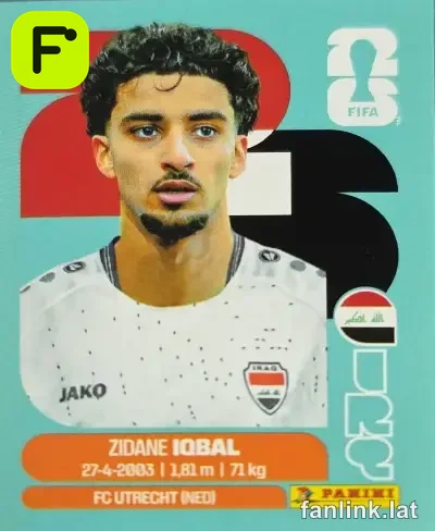 IRQ 9 Zidane Iqbal