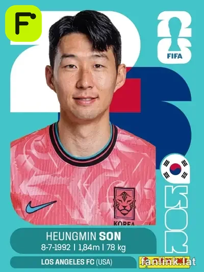 KOR 18 Heung-min Son