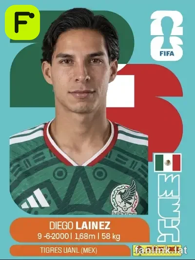 MEX 8 Diego Lainez