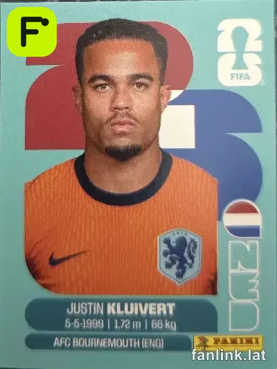 NED 16 Justin Kluivert