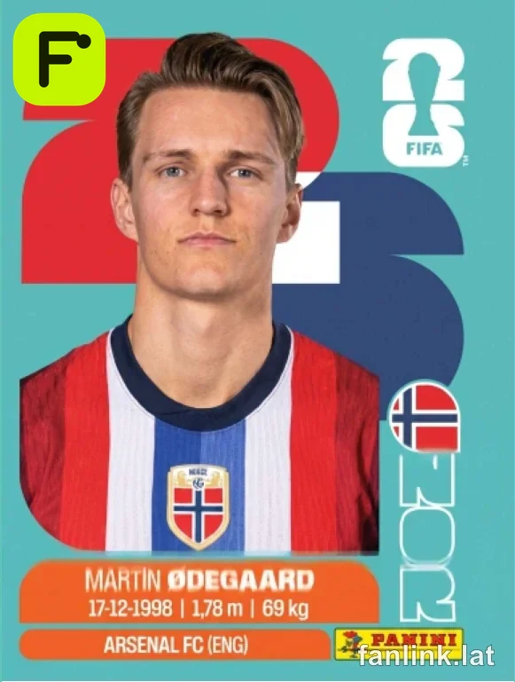 NOR 10 Martin Ødegaard