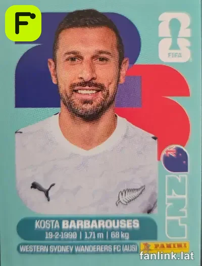 NZL 20 Kosta Barbarouses