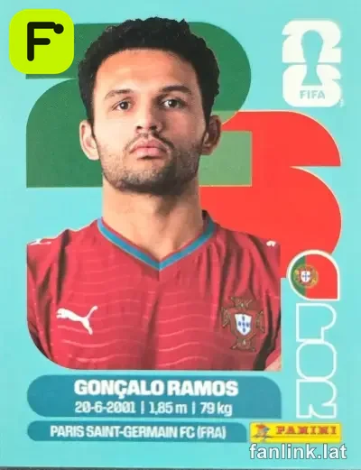 POR 18 Gonçalo Ramos
