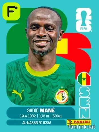 SEN 15 Sadio Mane
