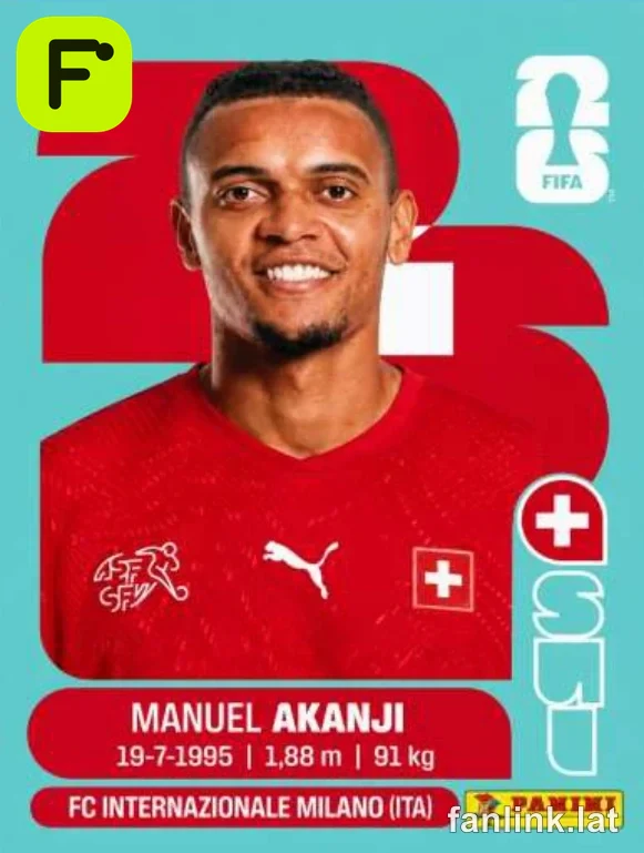 SUI 4 Manuel Akanji