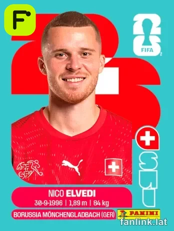 SUI 6 Nico Elvedi
