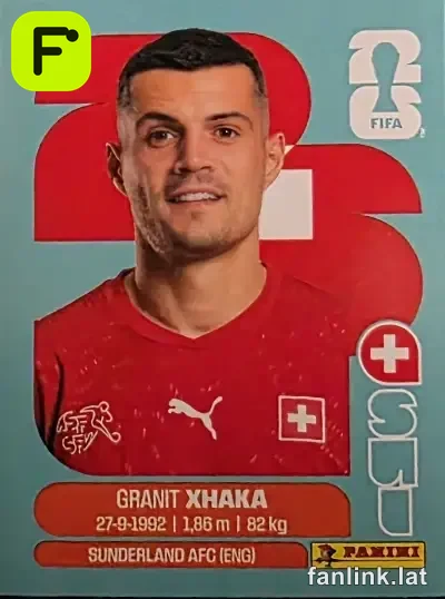 SUI 9 Granit Xhaka