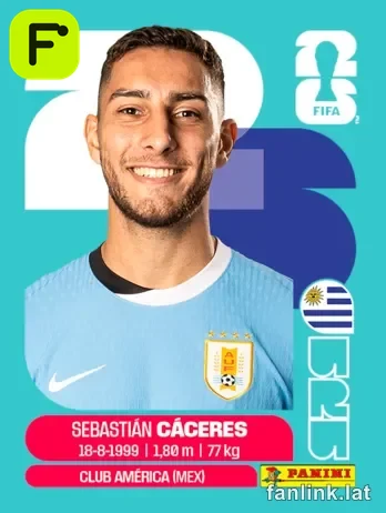 URU 6 Sebastian Caceres