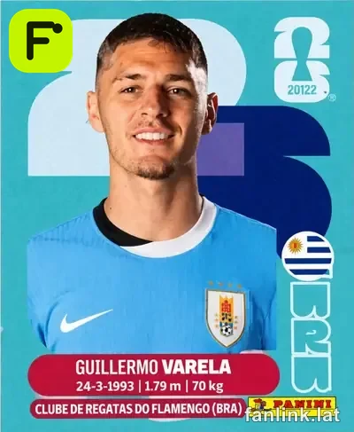 URU 8 Guillermo Varela