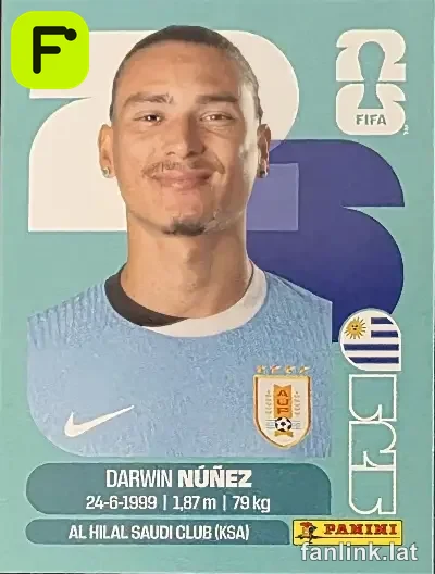 URU 17 Darwin Núñez