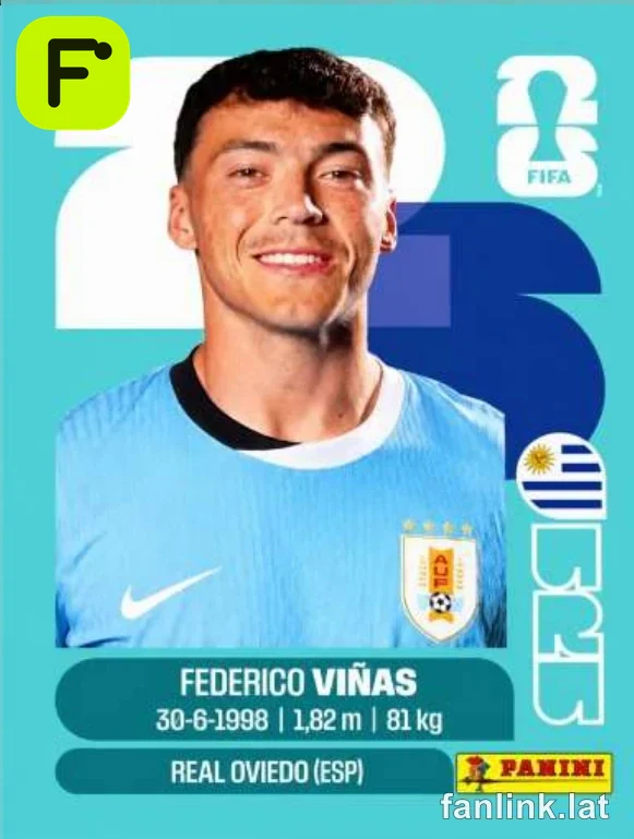 URU 18 Federico Viñas