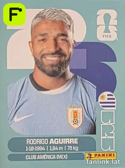 URU 19 Rodrigo Aguirre