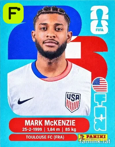 USA 5 Mark McKenzie