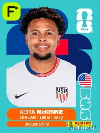 USA 10 Weston McKenny