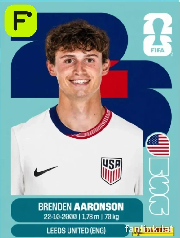 USA 17 Brenden Aaronson