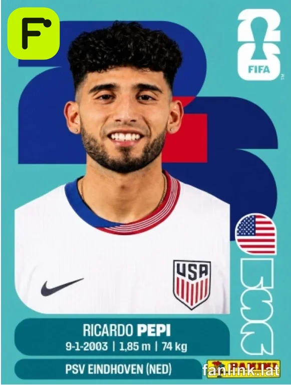USA 18 Ricardo Pepi