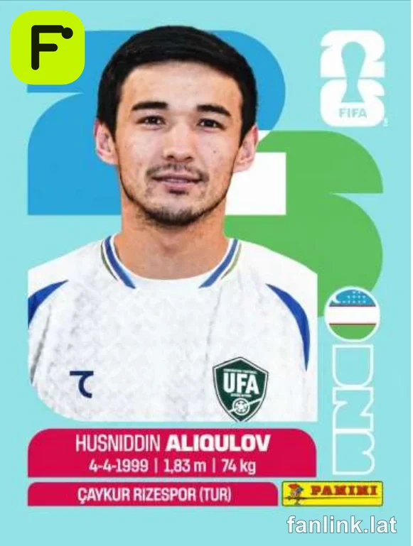 UZB 6 Husniddin Aliqulov