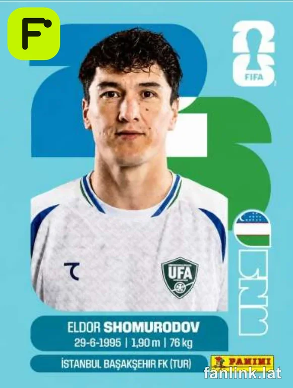 UZB 16 Eldor Shomurodov
